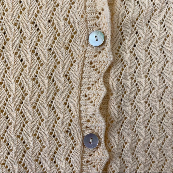 vintage knit button up - Picture 2 of 8